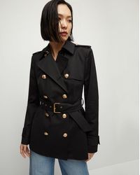 Veronica Beard - Angelique Dickey Cropped Trench - Lyst