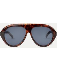 Veronica Beard - The Icon Aviator Sunglasses - Lyst