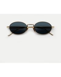 Veronica Beard - Cc Titan Oval Sunglasses - Lyst