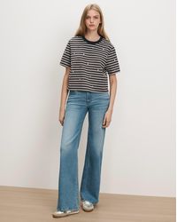 Veronica Beard - Taylor Mid-rise Wide-leg Jean - Lyst