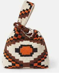 Veronica Beard - Beaded Swing Clutch - Lyst