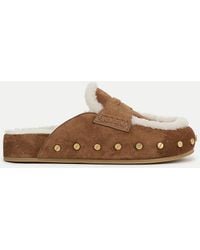 Veronica Beard - Fenix Shearling Mule - Lyst