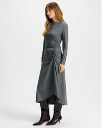 Veronica Beard - Theodora Wool Midi Dress - Lyst