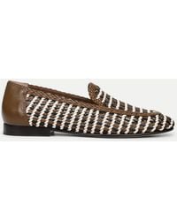 Veronica Beard - Prilla Woven Leather Loafer - Lyst