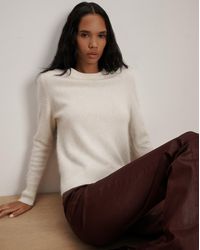 Veronica Beard - Pippen Brushed Cashmere Pullover - Lyst
