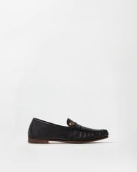 Versace - Guanto Mokassins Aus Leder - Lyst
