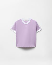 Versace - Embroidered-Logo Stretch Cotton-Jersey T-Shirt - Lyst
