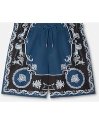 Versace - Printed Swim Boardshorts - Lyst