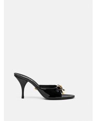 Versace - Opera Bow Mules Vernies 85 Mm - Lyst