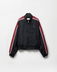 Versace - Embroidered-Logo Nylon Blouson - Lyst