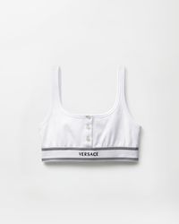 Versace - Bralette A Coste - Lyst