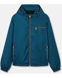 Versace - Nylon Windbreaker Jacket - Lyst