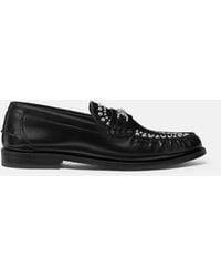 Versace - Medusa '95 Embellished Loafers - Lyst