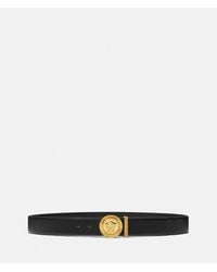 Versace - Medusa Biggie Leather Belt - Lyst