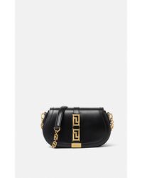 Versace - Greca Goddess Shoulder Bag - Lyst
