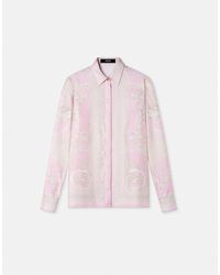 Versace - Camisa De Seda La Coupe Des Dieux - Lyst