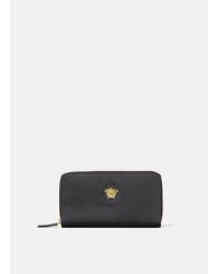 Versace - La Medusa Leather Wallet - Lyst