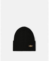Versace - Wool-Cashmere Knit Beanie - Lyst