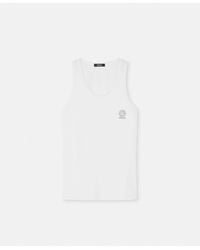 Versace - Cotton-Jersey Tank Top Undershirt - Lyst