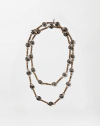 Versace - Novantatré Long Necklace - Lyst