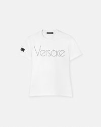 Versace - Crystal 1978 Re-edition Logo T-shirt - Lyst