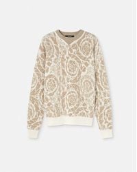 Versace - Barocco Knit Sweater - Lyst