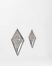 Versace - Blade Crystal Earrings - Lyst