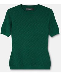 Versace - Fitted Top - Lyst