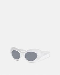 Versace - Maxi La Medusa Oval Sunglasses - Lyst