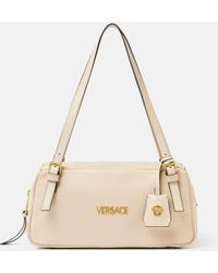 Versace - Tag Large Nappa Bowling Bag - Lyst