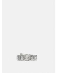 Versace - Anillo Con Cristales Gianni Ribbon - Lyst