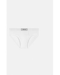 Versace - Cotton Briefs - Lyst
