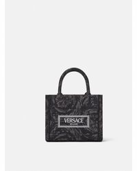Versace - Barocco Athena Extra Small Tote Bag - Lyst