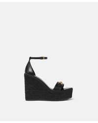 Versace - Wedge Sandals - Lyst