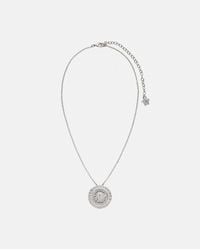 Versace - Collana Con Cristalli La Medusa - Lyst