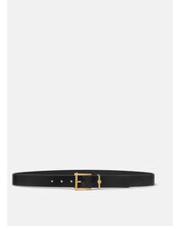 Versace - Column Leather Belt 3 Cm - Lyst