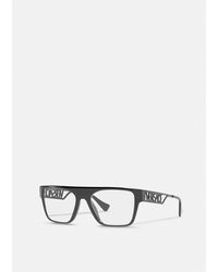 Versace - 90s Vintage Logo Optical Glasses - Lyst