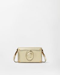 Versace - Lou Metallic Nappa Mini Bag - Lyst