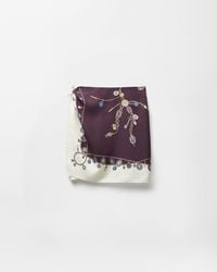 Versace - Printed Silk Skirt - Lyst