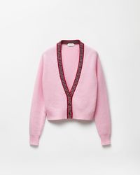 Versace - Wool & Cashmere Knit Cardigan - Lyst