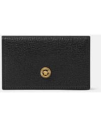 Versace - Medusa Biggie Leather Card Holder - Lyst