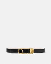 Versace - Safety Pin Ledergürtel 3 Cm - Lyst