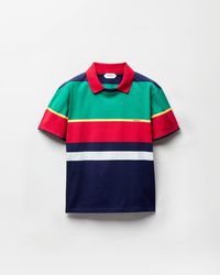 Versace - Striped Cotton-Jersey T-Shirt - Lyst