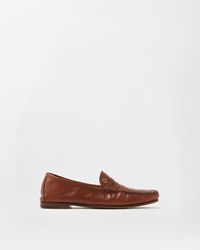 Versace - Guanto Mokassins Aus Leder - Lyst