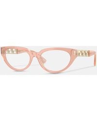 Versace - Greca Cat-Eye Glasses - Lyst