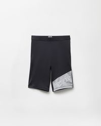 Versace - Embroidered-Logo Bicycle Shorts - Lyst