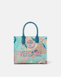 Versace - Kleine Tote Bag Underwater Barocco La Medusa - Lyst