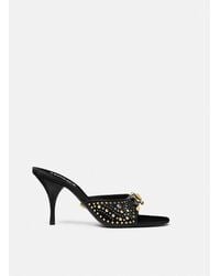 Versace - Opera Bow Sabot Con Borchie 85 Mm - Lyst
