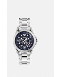 Versace - V-Galaxy Moonphase Uhr - Lyst