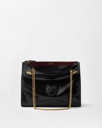 Versace - Cabine Leather Shoulder Bag - Lyst